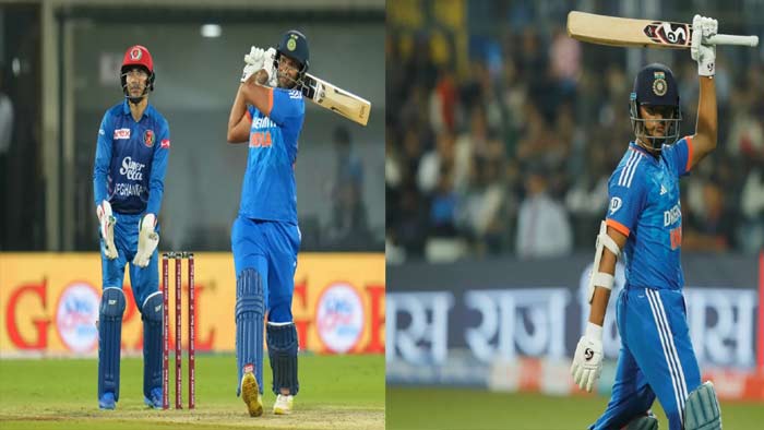 IND vs AFG: అఫ్ఘాన్ బౌలర్లకు చుక్కలు చూపించిన దూబే, జైశ్వాల్.. 6 వికెట్ల తేడాతో గెలుపు IND vs AFG: అఫ్ఘాన్ బౌలర్లకు చుక్కలు చూపించిన దూబే, జైశ్వాల్.. 6 వికెట్ల తేడాతో గెలుపు