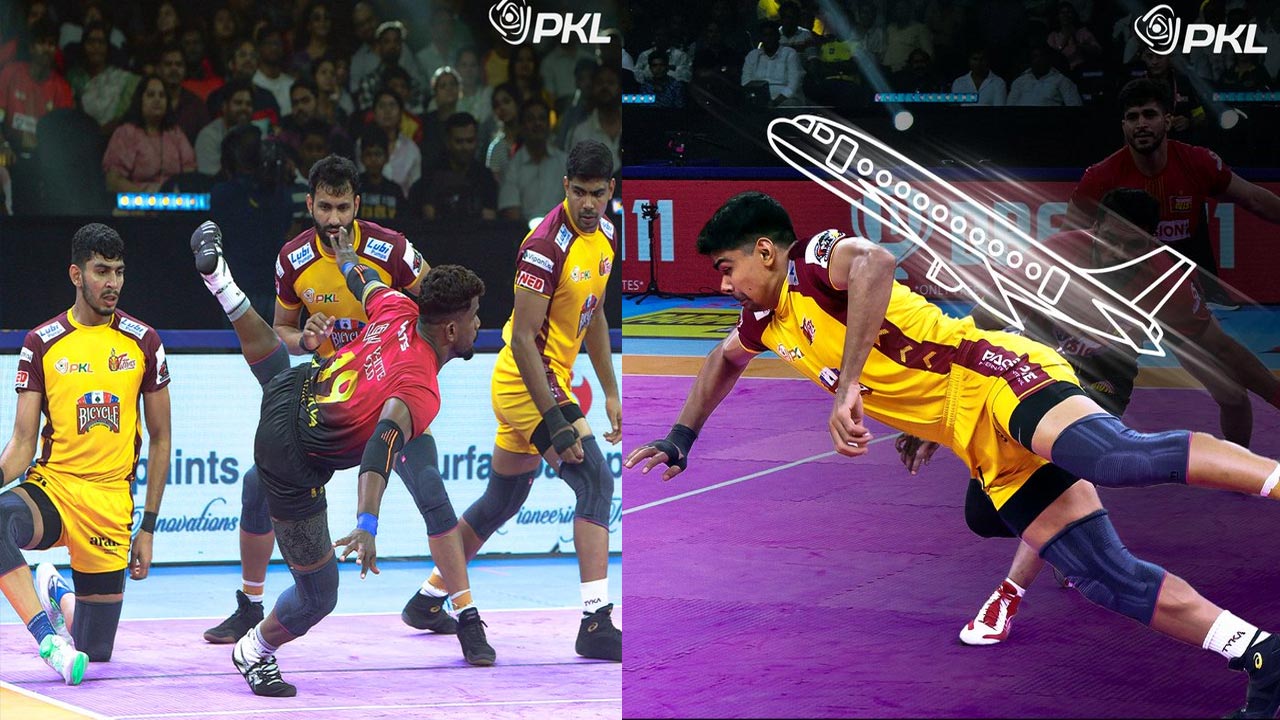 PKL 11: బెంగళూరు బుల్స్ పై తెలుగు టైటాన్స్ విజయం.. PKL 11: బెంగళూరు బుల్స్ పై తెలుగు టైటాన్స్ విజయం..