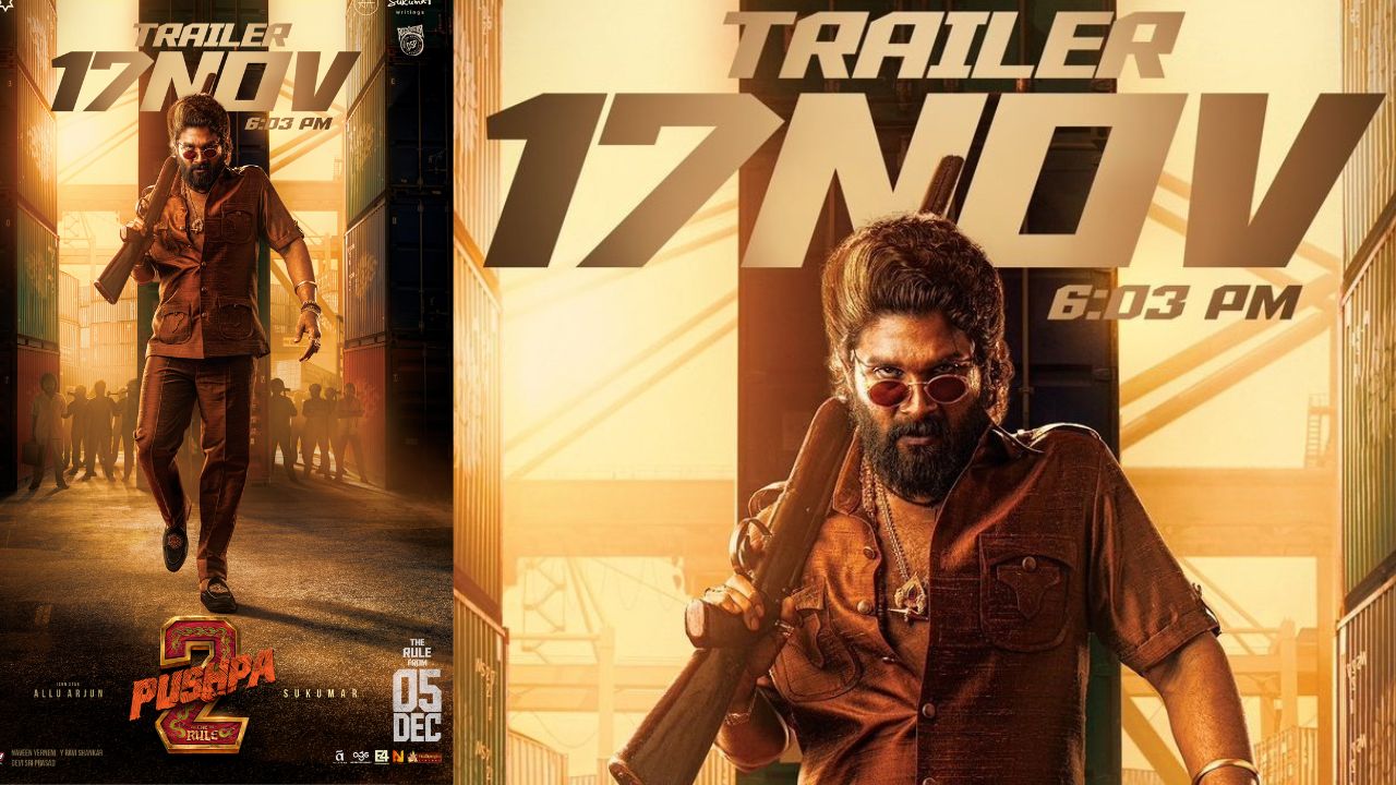 AlluArjun : పుష్ప – 2 ది రూల్ ట్రైలర్ రిలీజ్ డేట్ ఇదే.. AlluArjun : పుష్ప – 2 ది రూల్ ట్రైలర్ రిలీజ్ డేట్ ఇదే..