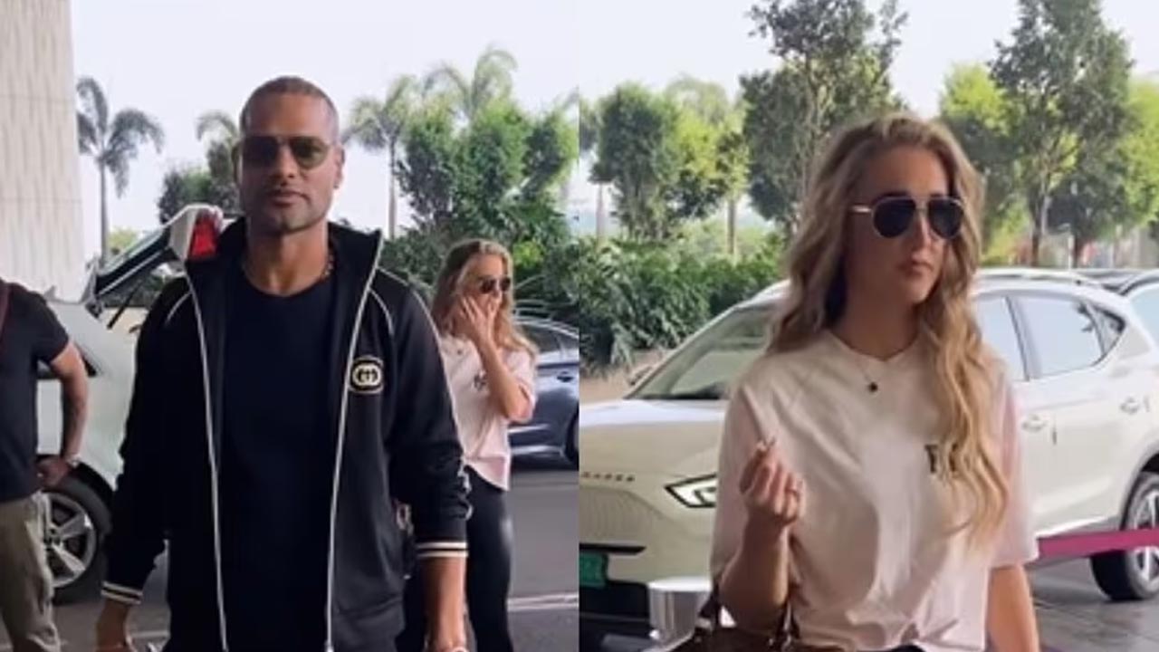 Shikhar Dhawan: గబ్బర్ మళ్లీ ప్రేమలో పడ్డాడు.. ఓ అమ్మాయితో ధావన్ (వీడియో) Shikhar Dhawan: గబ్బర్ మళ్లీ ప్రేమలో పడ్డాడు.. ఓ అమ్మాయితో ధావన్ (వీడియో)