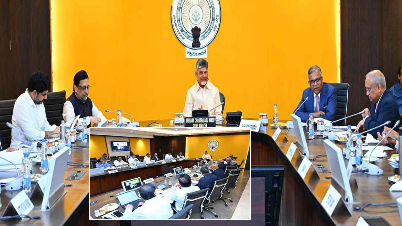 Andhra Pradesh: స్వర్ణాంధ్రప్రదేశ్ విజన్-2047 టాస్క్ ఫోర్స్ కమిటీ తొలి భేటీ.. 15 శాతం వృద్ధి రేటు టార్గెట్.. Andhra Pradesh: స్వర్ణాంధ్రప్రదేశ్ విజన్-2047 టాస్క్ ఫోర్స్ కమిటీ తొలి భేటీ.. 15 శాతం వృద్ధి రేటు టార్గెట్..