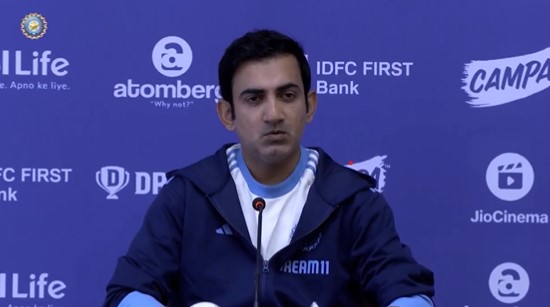 Gowtham Gambhir: న్యూజిలాండ్తో ఓటమిపై తొలిసారిగా మౌనం వీడిన గంభీర్.. ఏం చెప్పాడంటే? Gowtham Gambhir: న్యూజిలాండ్తో ఓటమిపై తొలిసారిగా మౌనం వీడిన గంభీర్.. ఏం చెప్పాడంటే?