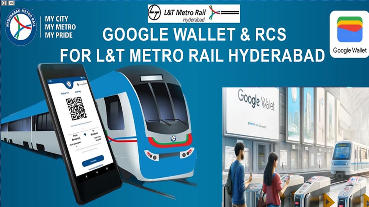 Metro Google Wallet: మెట్రో ప్రయాణికులకు గుడ్ న్యూస్.. అందుబాటులోకి గూగుల్ వ్యాలెట్.. Metro Google Wallet: మెట్రో ప్రయాణికులకు గుడ్ న్యూస్.. అందుబాటులోకి గూగుల్ వ్యాలెట్..