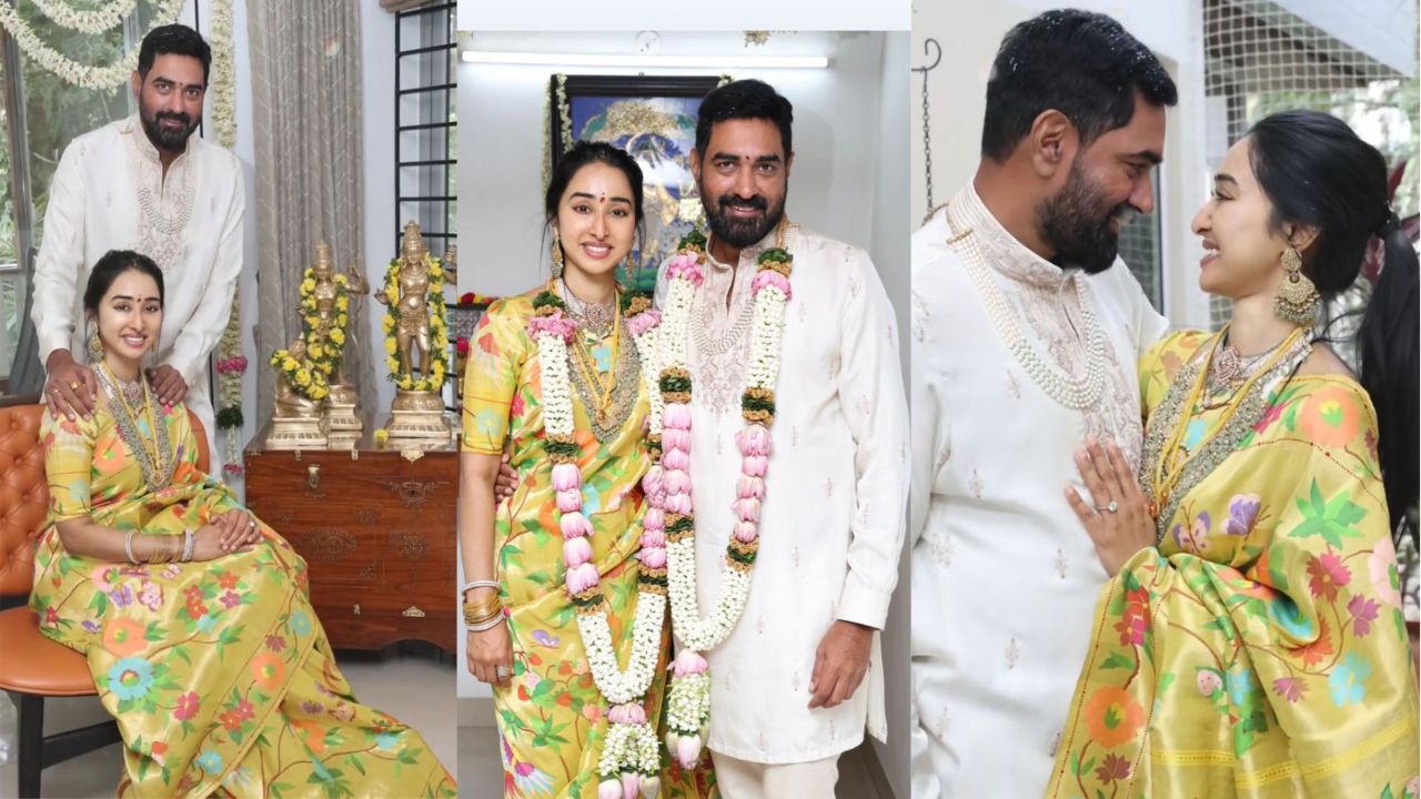 KrishJagarlamudi : సింపుల్ గా డైరెక్టర్ క్రిష్ వివాహం.. KrishJagarlamudi : సింపుల్ గా డైరెక్టర్ క్రిష్ వివాహం..