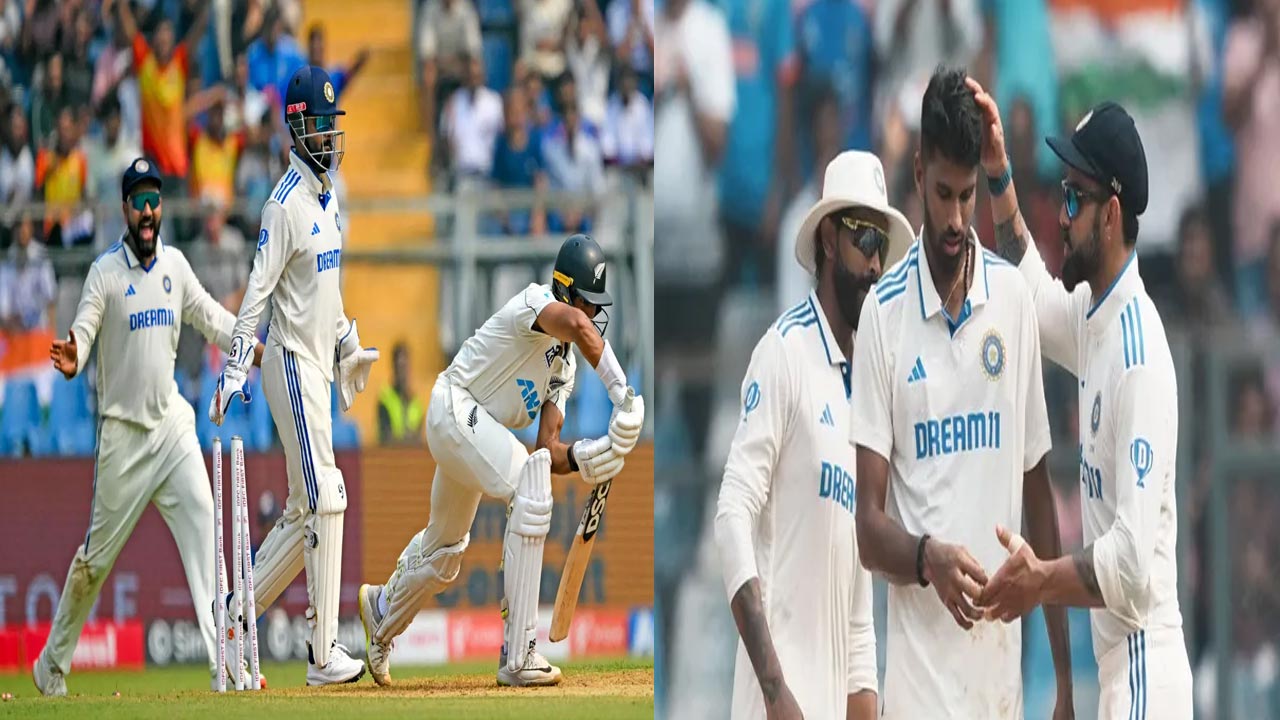 IND vs NZ: 3 వికెట్లు కోల్పోయిన కివీస్.. లంచ్ బ్రేక్ వరకు న్యూజిలాండ్ స్కోర్ ఎంతంటే..? IND vs NZ: 3 వికెట్లు కోల్పోయిన కివీస్.. లంచ్ బ్రేక్ వరకు న్యూజిలాండ్ స్కోర్ ఎంతంటే..?