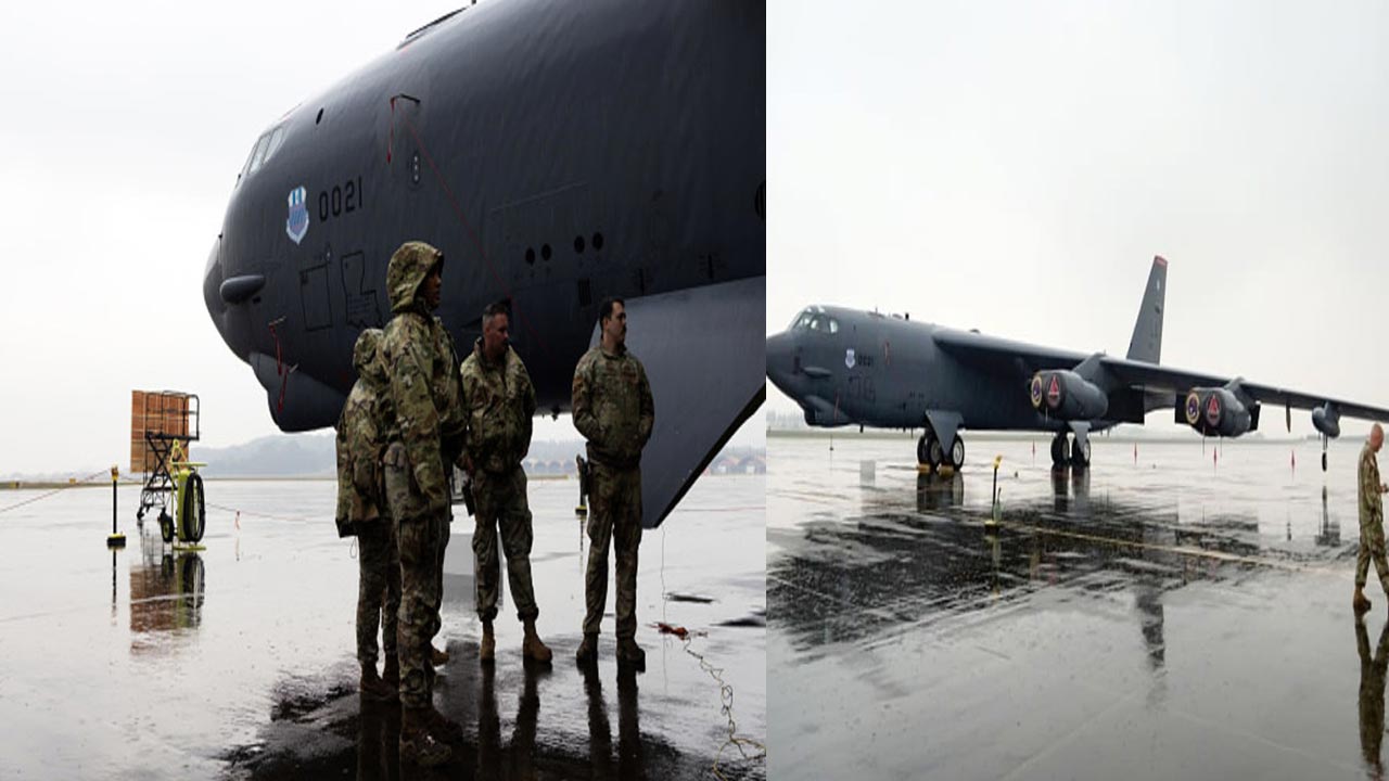US Air Force: ఇజ్రాయెల్కు చేరుకున్న యూఎస్ భారీ యుద్ధ విమానాలు US Air Force: ఇజ్రాయెల్కు చేరుకున్న యూఎస్ భారీ యుద్ధ విమానాలు