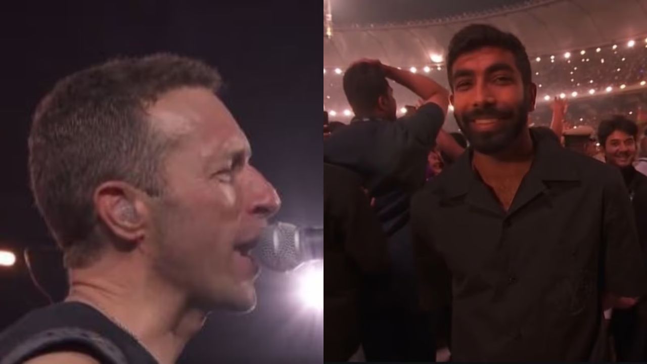 Coldplay Concert: కోల్డ్ ప్లే కన్సర్ట్లో జస్ప్రీత్ బుమ్రా సందడి మాములుగా లేదుగా.. వీడియో వైరల్ Coldplay Concert: కోల్డ్ ప్లే కన్సర్ట్లో జస్ప్రీత్ బుమ్రా సందడి మాములుగా లేదుగా.. వీడియో వైరల్