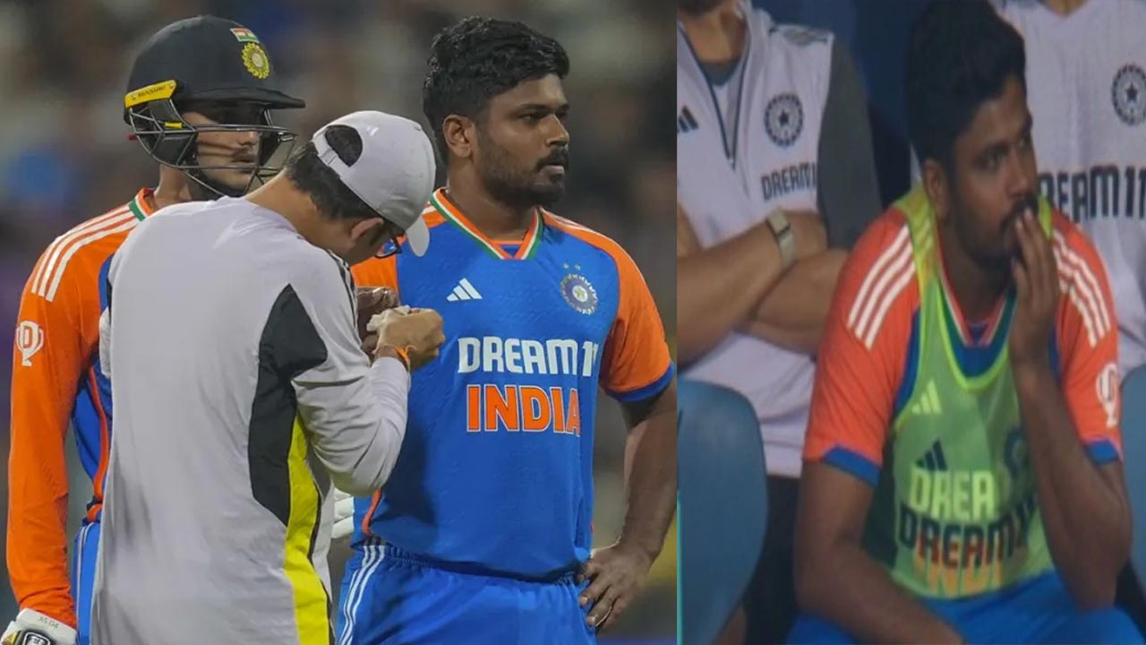 Sanju Samson: ఐపీఎల్కు ముందు రాజస్థాన్కు భారీ దెబ్బ.. శాంసన్కు గాయం Sanju Samson: ఐపీఎల్కు ముందు రాజస్థాన్కు భారీ దెబ్బ.. శాంసన్కు గాయం
