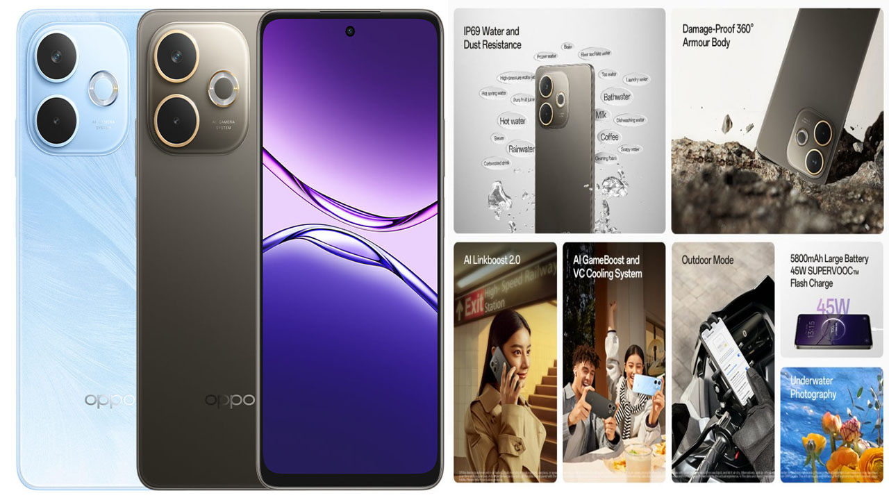 OPPO A5 Pro 5G: రూ. 17,999లకే ప్రీమియం ఫీచర్లతో లాంచ్ అయిన ఒప్పో A5 Pro 5G OPPO A5 Pro 5G: రూ. 17,999లకే ప్రీమియం ఫీచర్లతో లాంచ్ అయిన ఒప్పో A5 Pro 5G