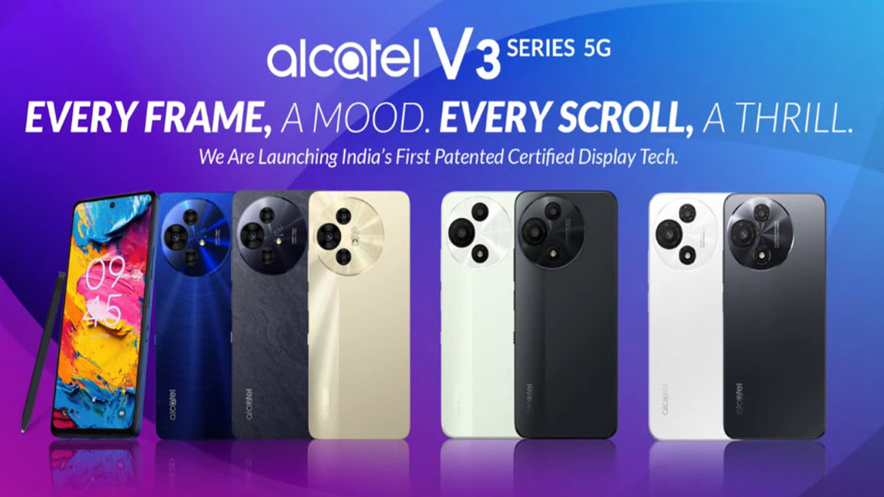 Alcatel V3 Series: 108MP కెమెరా, 5200mAh బ్యాటరీ, ఆకర్షణీయమైన ధరలతో అల్కాటెల్ V3 అల్ట్రా, ప్రో, క్లాసిక్ మొబైల్స్ లాంచ్..! Alcatel V3 Series: 108MP కెమెరా, 5200mAh బ్యాటరీ, ఆకర్షణీయమైన ధరలతో అల్కాటెల్ V3 అల్ట్రా, ప్రో, క్లాసిక్ మొబైల్స్ లాంచ్..!