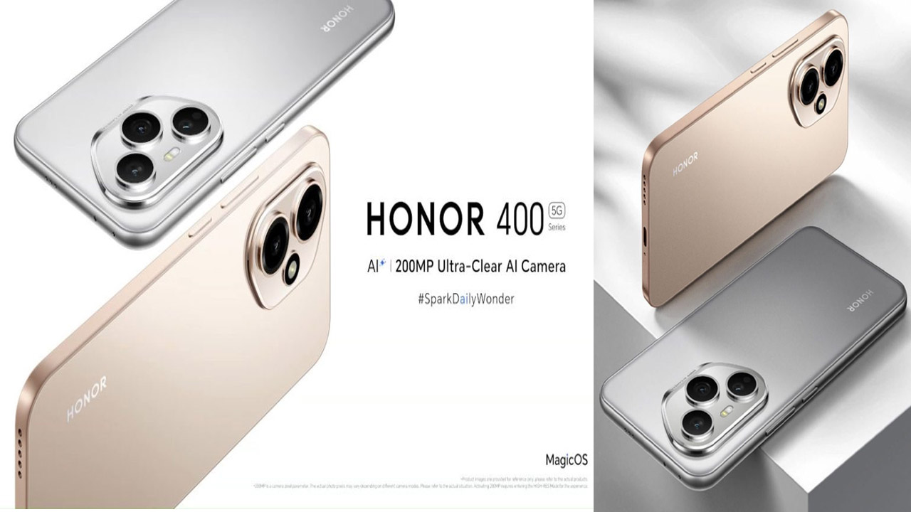 HONOR 400 Series: 200MP ప్రధాన కెమెరా, 100W ఫాస్ట్ చార్జింగ్ ఫీచర్లతో లాంచ్ కానున్న హానర్ 400 సిరీస్.! HONOR 400 Series: 200MP ప్రధాన కెమెరా, 100W ఫాస్ట్ చార్జింగ్ ఫీచర్లతో లాంచ్ కానున్న హానర్ 400 సిరీస్.!