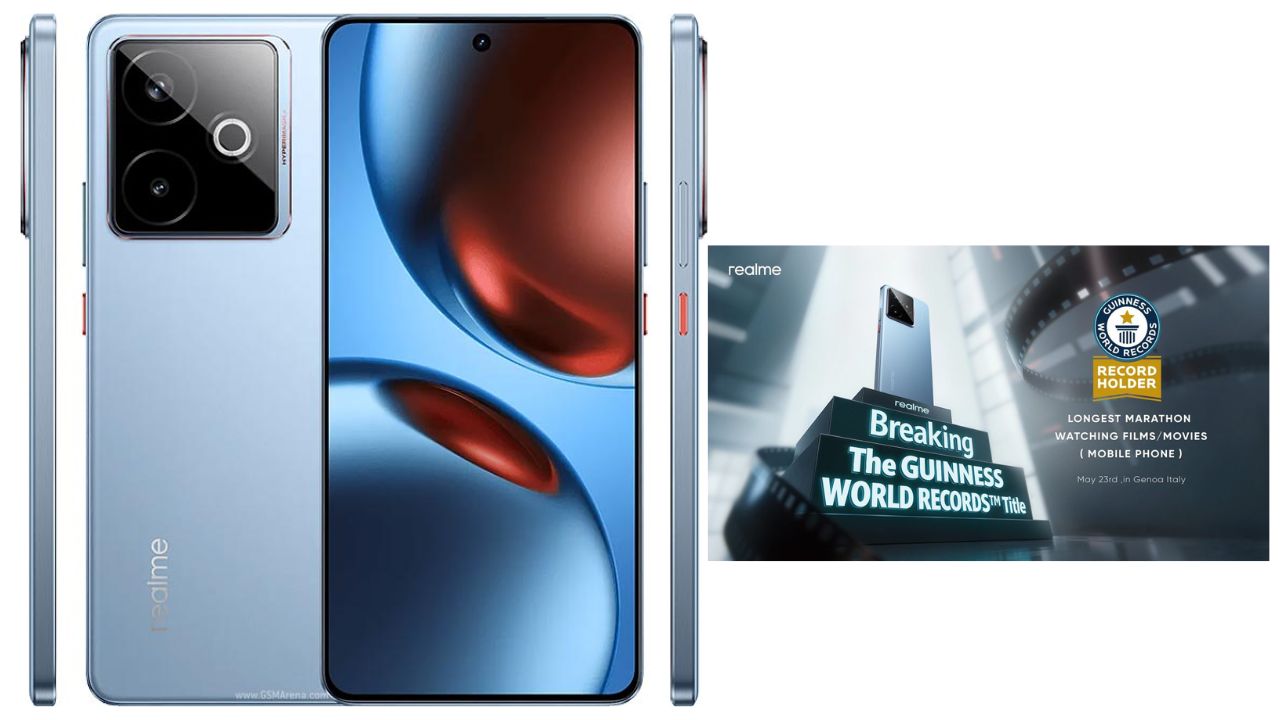 Realme GT 7: లాంచ్ కాకముందే.. గిన్నీస్ వరల్డ్ రికార్డ్ సాధించిన రియల్మీ GT 7.. ఎలాగంటే?! Realme GT 7: లాంచ్ కాకముందే.. గిన్నీస్ వరల్డ్ రికార్డ్ సాధించిన రియల్మీ GT 7.. ఎలాగంటే?!