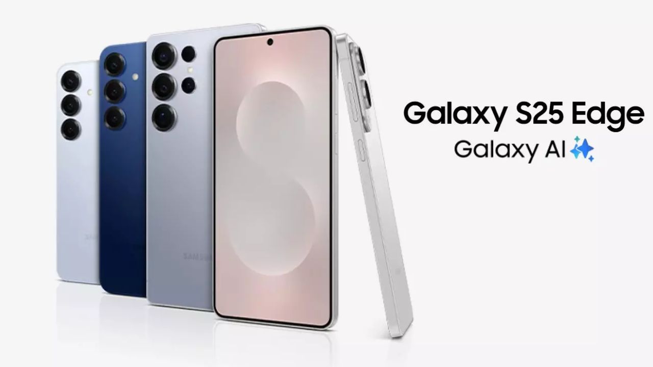 Samsung Galaxy S25 Edge: 6.7-అంగుళాల QHD+ డిస్ప్లే, 200MP రియర్ కెమెరాతో సామ్సంగ్ గెలాక్సీ S25 ఎడ్జ్ లాంచ్..! Samsung Galaxy S25 Edge: 6.7-అంగుళాల QHD+ డిస్ప్లే, 200MP రియర్ కెమెరాతో సామ్సంగ్ గెలాక్సీ S25 ఎడ్జ్ లాంచ్..!