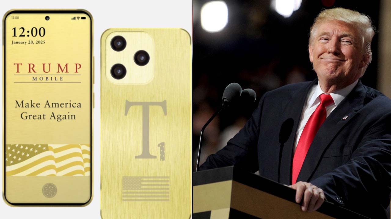 Trump T1 Mobile: 50MP కెమెరా, AI ఫేస్ అన్లాక్ ఫీచర్తో.. డోనాల్డ్ ట్రంప్ స్మార్ట్ఫోన్ విడుదల.. ధర ఎంతంటే? Trump T1 Mobile: 50MP కెమెరా, AI ఫేస్ అన్లాక్ ఫీచర్తో.. డోనాల్డ్ ట్రంప్ స్మార్ట్ఫోన్ విడుదల.. ధర ఎంతంటే?