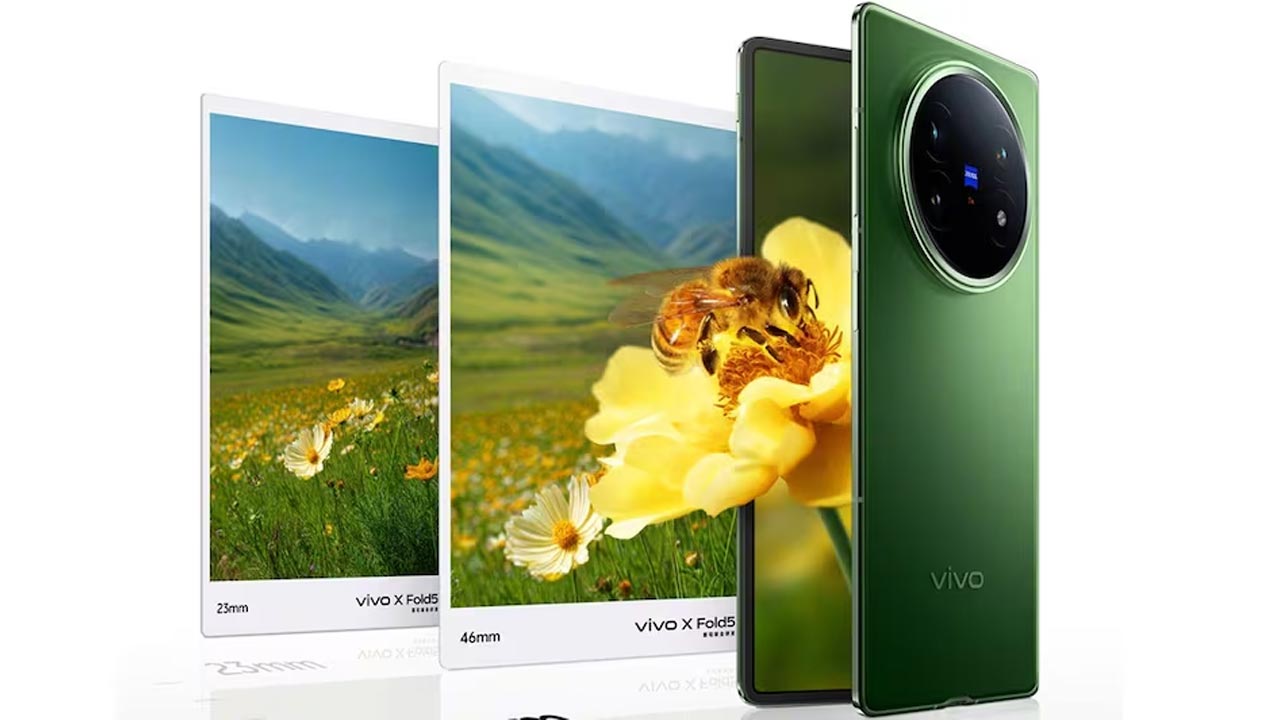 Vivo X Fold 5: వివో నుంచి ఫోల్డబుల్ ఫోన్ వచ్చేస్తోంది.. 6000mAh బ్యాటరీ Vivo X Fold 5: వివో నుంచి ఫోల్డబుల్ ఫోన్ వచ్చేస్తోంది.. 6000mAh బ్యాటరీ