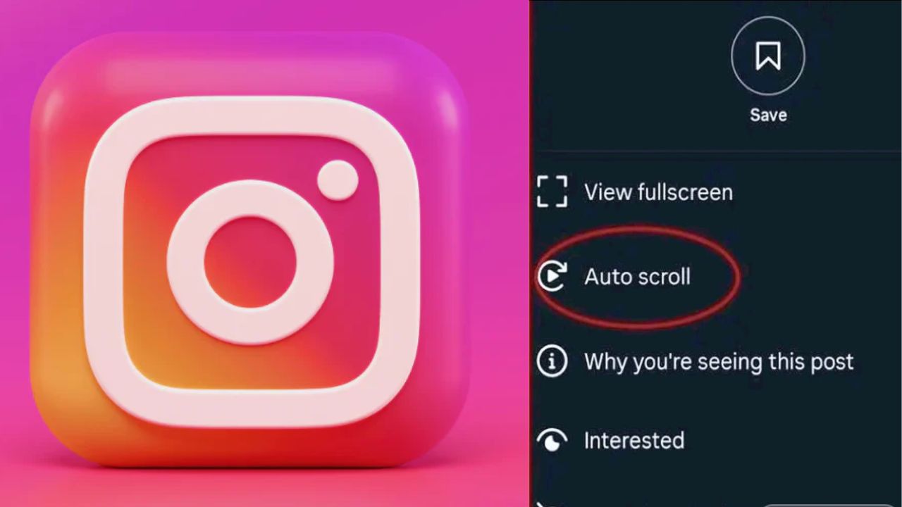Instagram Auto Scroll: ఇక రీల్స్ స్వైప్ చేయాల్సిన అక్కర్లే.. ఆటోమేటిక్గా నెక్స్ట్ రీల్ చూసేయ్యండి! Instagram Auto Scroll: ఇక రీల్స్ స్వైప్ చేయాల్సిన అక్కర్లే.. ఆటోమేటిక్గా నెక్స్ట్ రీల్ చూసేయ్యండి!