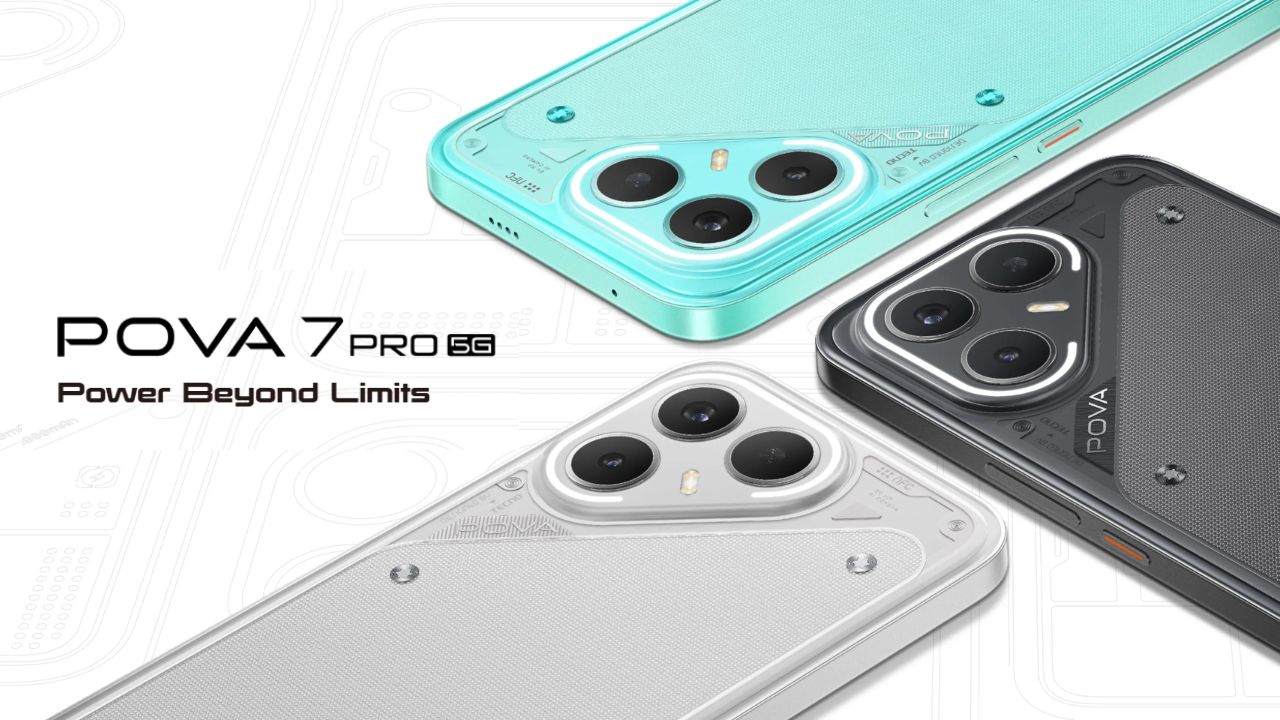 TECNO POVA 7 Pro 5G: సరికొత్త ఇంటర్ఫేస్తో వినియోగదారులను ఆకట్టుకునేందుకు సిద్ధమైన టెక్నో పోవా..! TECNO POVA 7 Pro 5G: సరికొత్త ఇంటర్ఫేస్తో వినియోగదారులను ఆకట్టుకునేందుకు సిద్ధమైన టెక్నో పోవా..!