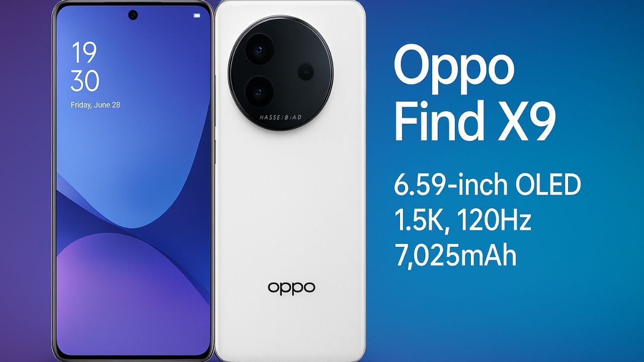 7,000mAh బ్యాటరీ, 50MP ట్రిపుల్ కెమెరాలతో రాబోతున్న Oppo Find X9 ఫ్లాగ్షిప్ స్మార్ట్ఫోన్స్! 7,000mAh బ్యాటరీ, 50MP ట్రిపుల్ కెమెరాలతో రాబోతున్న Oppo Find X9 ఫ్లాగ్షిప్ స్మార్ట్ఫోన్స్!