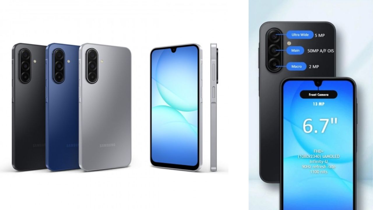 Samsung Galaxy A17 5G: మిడ్రేంజ్లో మాస్ అట్రాక్షన్.. స్టైల్, స్పీడ్, స్మార్ట్నెస్ అన్నీ కలిపి శాంసంగ్ కొత్త స్మార్ట్ ఫోన్! Samsung Galaxy A17 5G: మిడ్రేంజ్లో మాస్ అట్రాక్షన్.. స్టైల్, స్పీడ్, స్మార్ట్నెస్ అన్నీ కలిపి శాంసంగ్ కొత్త స్మార్ట్ ఫోన్!