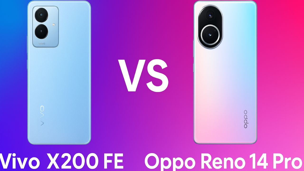 Vivo X200 FE vs Oppo Reno 14 Pro: ఫ్లాగ్షిప్ ఫోన్ కొనాలనుకుంటున్నారా? వివో, ఒప్పోలో ఏది బెస్ట్! Vivo X200 FE vs Oppo Reno 14 Pro: ఫ్లాగ్షిప్ ఫోన్ కొనాలనుకుంటున్నారా? వివో, ఒప్పోలో ఏది బెస్ట్!